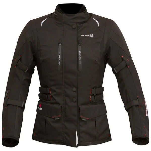 Merlin Merlin Ladies Carina Outlast Textile Jacket - Black